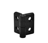 Charnières de contrôle de position robustes CL50-1, charnières de porte dissimulées for panneau électrique, 1 pièce(Black,CL50-1-2)