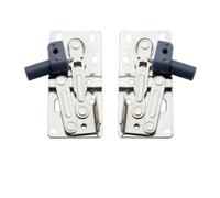 Charnières de plateaux d'armoires cuisine CCA83, fermeture automatique, charnière pivotante à 45 degrés for tiroir d'évier, organisateurs salle bains, armoires chaussures, 2 pièces(A2)