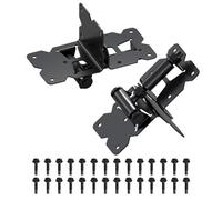 Charnières de portail en acier inoxydable à fermeture automatique pour extérieur, degré réglable, charnière de porte de jardin, clôture, matériel durable