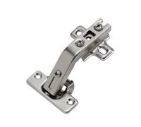 Charnières de porte à roulement à billes Charnière Charnière Hydraulique De Porte D'armoire En Acier Inoxydable À 135° For Meubles Cuisine