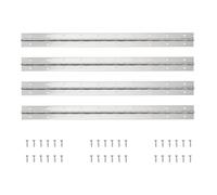 Charnières de porte à roulement à billes Charnière Charnières De Piano 60 Cm Continues En Acier Inoxydable For Portes Meubles Panneaux Armoires Rangement D'équipement Cuisine(4Pcs)