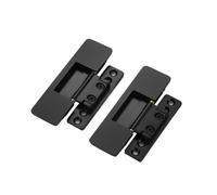 Charnières de porte à roulement à billes Charnière Lot De 2 Charnières Porte Dissimulées Ultra-minces, Invisibles, Robustes, Charnière Réglable