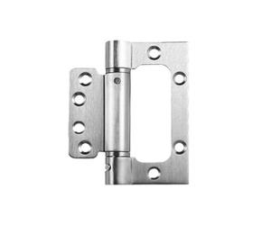 Charnières de porte à roulement à billes robustes Amortisseur De Porte Invisible, Charnière À Fermeture Automatique, Sans Rainure, Ferme-porte Ressort(Steel,5inch)