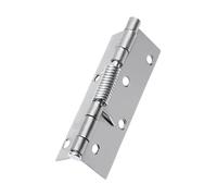 Charnières de porte - Charnières robustes | Plaque de gâche de porte | Charnière de porte automatique | Charnière à ressort en acier inoxydable | Charnières à ressort pour ferme-porte | Charnières de