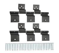 Charnières de porte de camping-car - Kit de remplacement en acier allié robuste, charnières de porte d'entrée à friction réglables, taille 21x6x6 cm et poids 570 g, ensemble de construction robuste ré