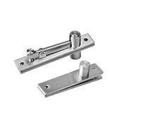 Charnières de porte de placard à fermeture douce, axe de rotation à 360 degrés, charnière de porte en bois, axe réglable caché, charnière pivotante de porte de haut en bas