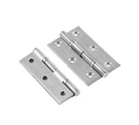 Charnières de porte en acier, Charnière carrée à billes en acier inoxydable for porte de placard ou fenêtre (2 pièces, 5-7,5 cm)(2 Inch)