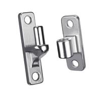 Charnières de porte en acier haute résistance non soudées - Résistantes à la rouille - Pour clôture en bois et portail de ferme