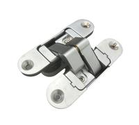Charnières De Porte En Alliage Zinc Robustes Charnière Bout À Bout Réglable Charnière Dissimulée Pivotante À 180 Degrés Charnières Porte Durables