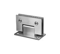 Charnières de porte en verre - Classe de difficulté avec remplacement lourd, articulation en verre réglable à 90 degrés | Matériel d'entrée d'armoire durable pour chambre à coucher, salle de rangement