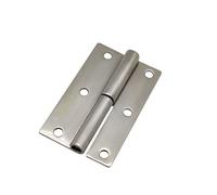Charnières de porte industrielles en acier inoxydable à 180 degrés, en alliage de zinc, for panneau de commutation électrique, 1 pièce(304 steel vibration ligh)