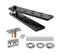 Charnières De Porte Invisibles À Pivot Pivotant, Rotation À 360°, Kit Renforcé For Charge Maximale De 136 Kg (300 Lb), Charnières Invisibles