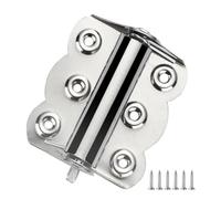 Charnières de porte moustiquaire - Charnières de porte à fermeture automatique en acier inoxydable | Charnières de porte en acier inoxydable | Charnières de porte moustiquaire | Charnières de porte