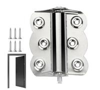 Charnières de porte moustiquaire - Charnières de porte à ressort - Charnières de fermeture avec rebond - Charnières de porte en acier inoxydable - Charnière automatique de ferme-porte - Porte de