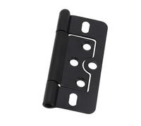 Charnières de porte robustes en fer, parfaites pour améliorer la performance des portes dans les armoires (noir)