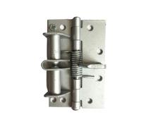 Charnières de Portes Ferme-porte caché à 90 degrés, positionnement, butée de charnière ressort fermeture douce for porte moustiquaire, quincaillerie meubles d'armoire(Silver)