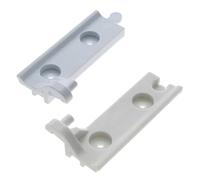 CHARNIERES DE PORTILLON KIT BAS ET HAUT POUR REFRIGERATEUR WHIRLPOOL - 481931023712