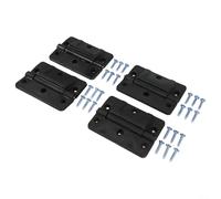 Charnières de rechange pour refroidisseurs Igloo 150-165 QT, charnières de couvercle en plastique robuste avec design pivotant trapézoïdal, kit de pièces de réparation de refroidisseur avec vis de