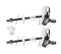 Charnières de rechange pour siège de toilette, couvercle de toilette standard, kit de réparation polyvalent pour hôtels, lieux publics, écoles, maison