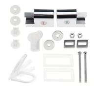 Charnières de siège de toilette à fermeture douce - Pièces de rechange haute résistance pour siège de toilette - Fixations de siège de toilette faciles à installer pour la plupart des modèles de