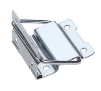 Charnières de Support en fer chromé, 2 pièces, charnière de boîte à bagages, meubles en bois, charnières de porte d'armoire, raccord de valise 71x35mm