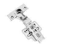 Charnières en acier inoxydable 304, charnière hydraulique avec amortisseur for porte, accessoires de quincaillerie for placards (lot 2)(F2Inset-2pcs)