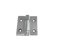 Charnières en acier inoxydable 75 x 75 mm, épaisseur 2 pièces, for machines et équipements industriels(2pcs-polishing-Steel)