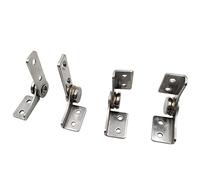 Charnières en acier inoxydable amortissement couple de charnière gros plan tout support d'arrêt libre positionnement l'affichage l'ordinateur portable arbre matériel meubles(Hy-ta07l)