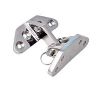 Charnières en acier inoxydable : ferrures de type marine, accessoire durable antirouille, support de charnière pour charges lourdes | Accessoires extérieurs résistants à la corrosion