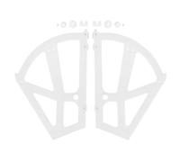 Charnières en plastique, étagère à chaussures armoire à chaussures accessoire armoire à chaussures porte-meuble charnières accessoire étagère à chaussures charnières, pour chambre salon(white, 12)