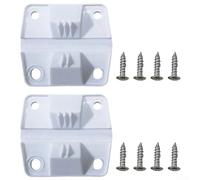 Charnières en plastique fiables pour refroidisseur pour Coleman, comprend 2 charnières et 8 vis pour un remplacement pratique