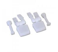 MSV Charnieres Plastique pour Abattant WC
