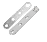 Charnières fiables et efficaces en acier inoxydable - Rotation à 360 degrés - Tige épaisse - Tête fraisée - Trou de vis