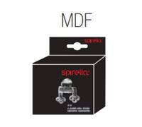 Charnières Inox pour abattant wc - Modèle en MDF Spirella