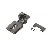 Charnières invisibles 94° pour porte avec profil aluminium Conecta QZ3KE - finition titane SALICE