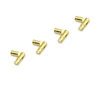 Charnières invisibles croisées, Charnières à baril dissimulées en laiton, argent/doré, plusieurs tailles, 4 pièces for meubles(1-4x17mm)