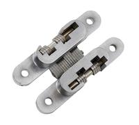 Charnières invisibles croisées, Charnières dissimulées Or Argent Plusieurs tailles(Sliver 13x45mm)