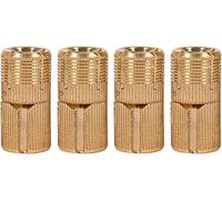 CharnièRes Invisibles DissimuléEs En Laiton Caché Dissimulé CharnièRe De Baril DissimuléE Armoire Hiddens Invisible 10/12/14/16mm 4pcs/Pack(10mm)