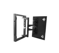 Charnières invisibles for portes à trappe d'accès dissimulées - Charnières robustes en acier inoxydable for carrelées, en marbre et portes d'inspection de salle de bain(20x20x4.5cm)