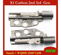 Charnières LCD gauche droite pour Lenovo ThinkPad X1 Carbon Gen 2 3 20A7 20A8 20BS 20BT Touch WQHD 2560x1440 00HM109 00UR149,axe