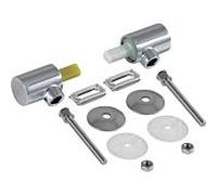 Charnières métalliques Geberit 598157000 pour abattant WC 572620 et 572120