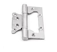 Charnières papillon invisibles en acier inoxydable, 2 pièces, charnières mère et, fente silencieuse, quincaillerie de porte fenêtre Invisible, 5 pouces 3.0