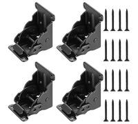 Charnières pliables, 4 pcs. Pieds de table pliables, Charnières de support auto-verrouillant, Supports pliants 0-90 degrés, Charnières de jambe pliables, Charnière pliable en matériel