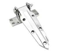 Charnières polyvalentes à ressort pour refroidisseurs, mécanisme de montée pour un fonctionnement fluide des portes, matériaux en alliage Zines, charnières réversibles