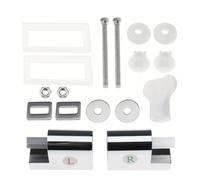 Charnières Pour Abattant De WC - Couvercle De WC Renforcé | Charnières D'abattant, Pièces De Rechange Pour Abatant De Ŵc, Fixations Faciles À Installer, Pièces Détachées Pour Abatant De Pour La Maison