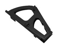 Charnières pour armoires à chaussures, 2 pièces en acier inoxydable, charnière de tiroir cachée avec support pivotant, fixations for mobile, cadre à plaque rabattable(1 layer black 2pcs)