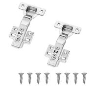 Charnières pour portes de douche en verre Glass door hinge, 25 mm, set of 2, hydraulic hinge with screws(Full cover)