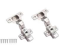 Charnières pour portes de douche en verre Glass door hinge, 25 mm, set of 2, hydraulic hinge with screws(Inner cover)