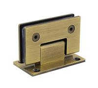 Charnières pour portes de douche en verre Glass door hinge 90/135/180 degrees Suitable for 8-12 mm glass(90 Degree Wall to Glass)