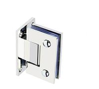 Charnières pour portes de douche en verre Glass door hinge 90/135/180 degrees wall-to-glass hinge Suitable for 8-12 mm glass(90 Degree Wall to Glass)